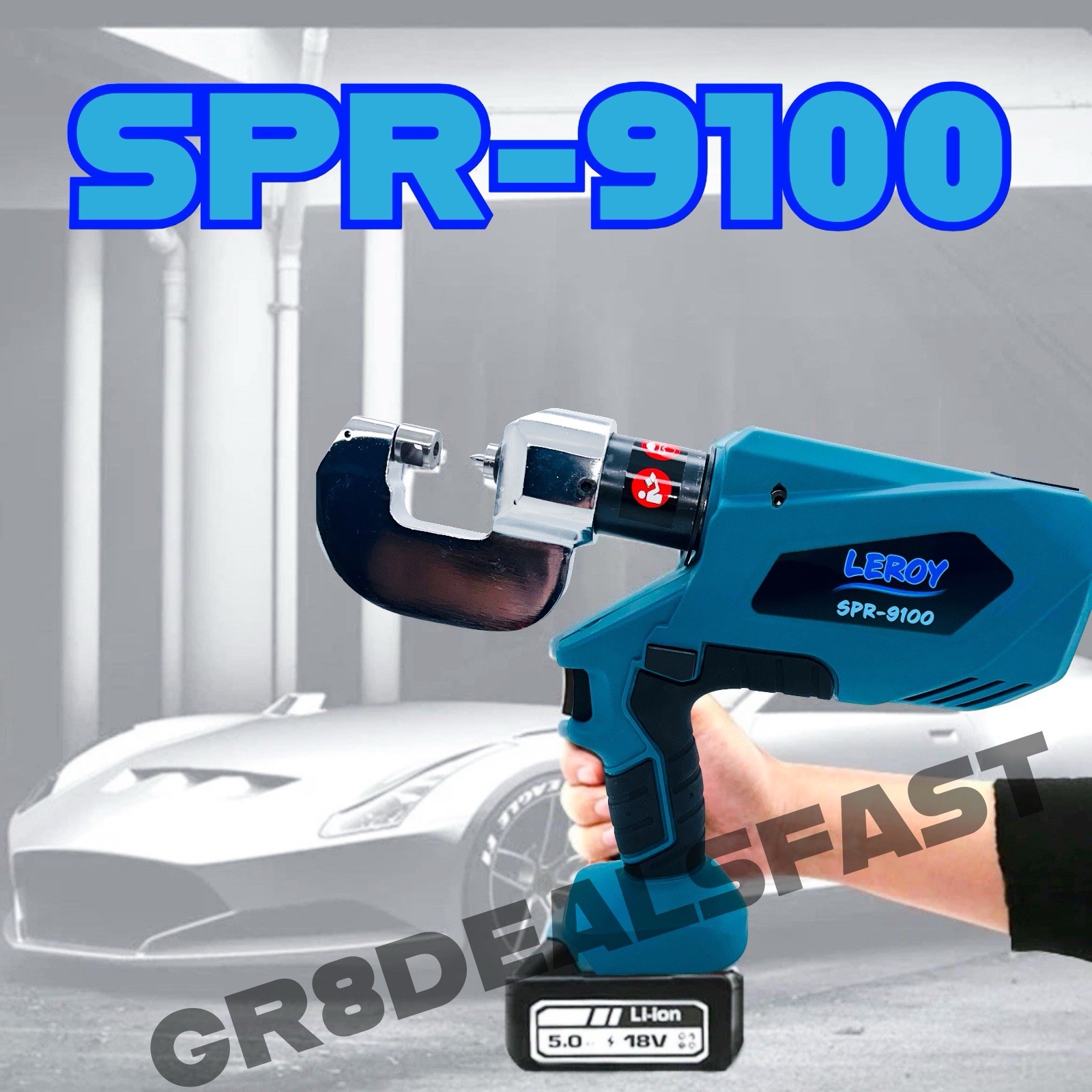 SPR 9100 Aluminum Body Shop Repair Self Piercing Rivet Gun Collision Damage 🔥