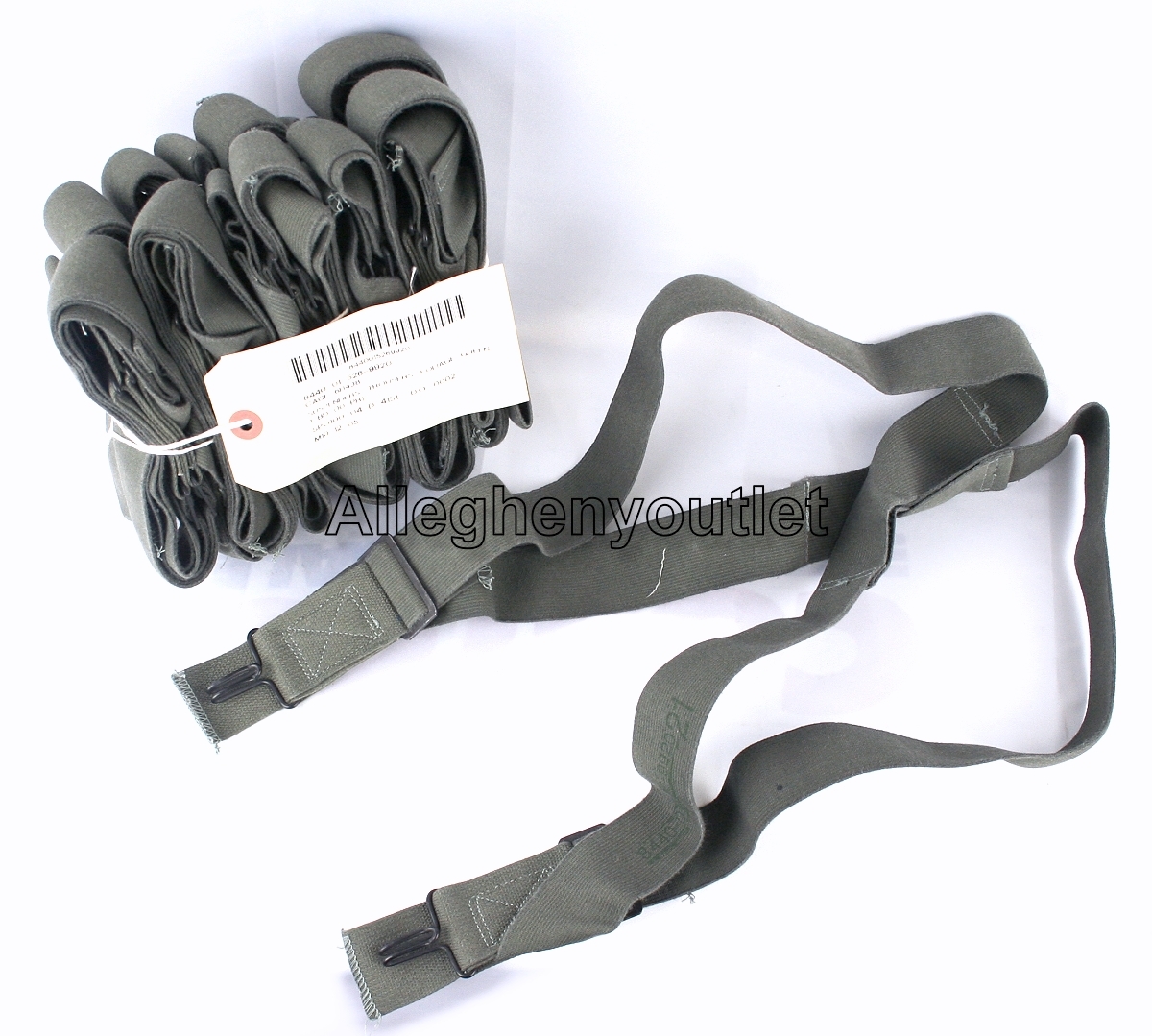 QTY (1) NEW USGI MILITARY M1950 Foliage Trouser PANT SUSPENDERS Elastic Harness