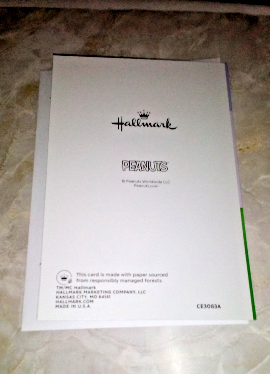 Peanuts Snoopy Happy Easter Greeting Card Hallmark Anyone