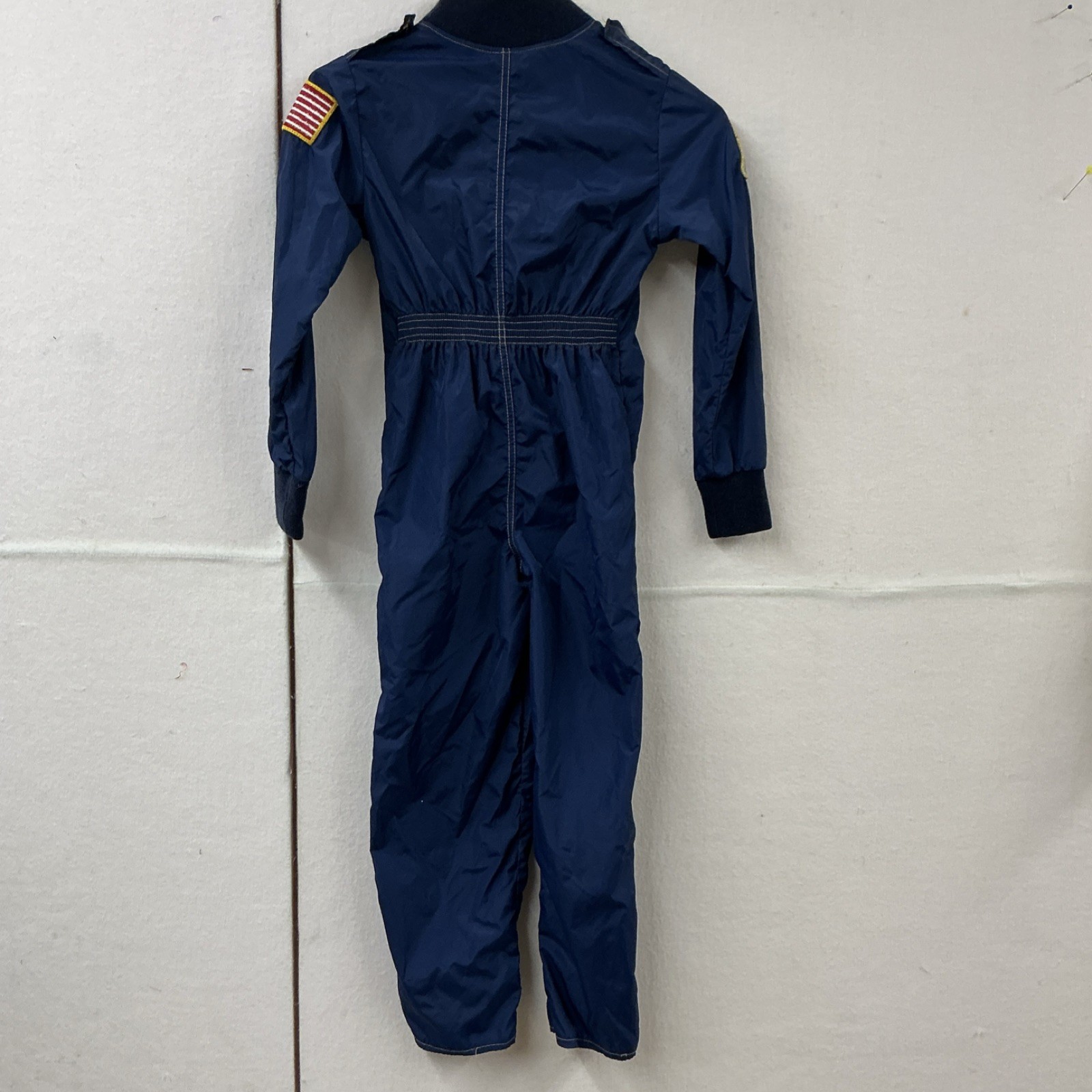 Vintage Replica NASA STS-41G Astronaut Uniform Costume M Child Blue Nylon