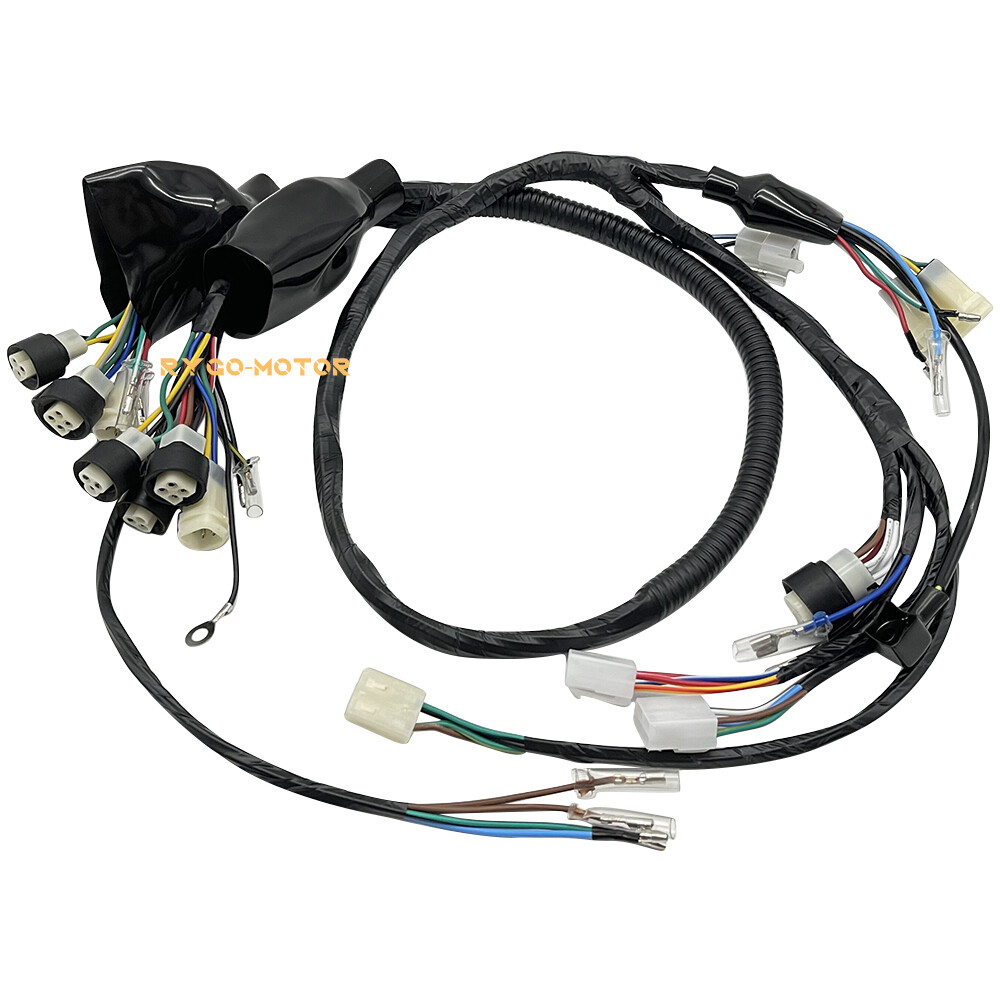 Complete Wire Wiring Harness For Yamaha ATV Warrior 350 YFM350X YFM 350 1987