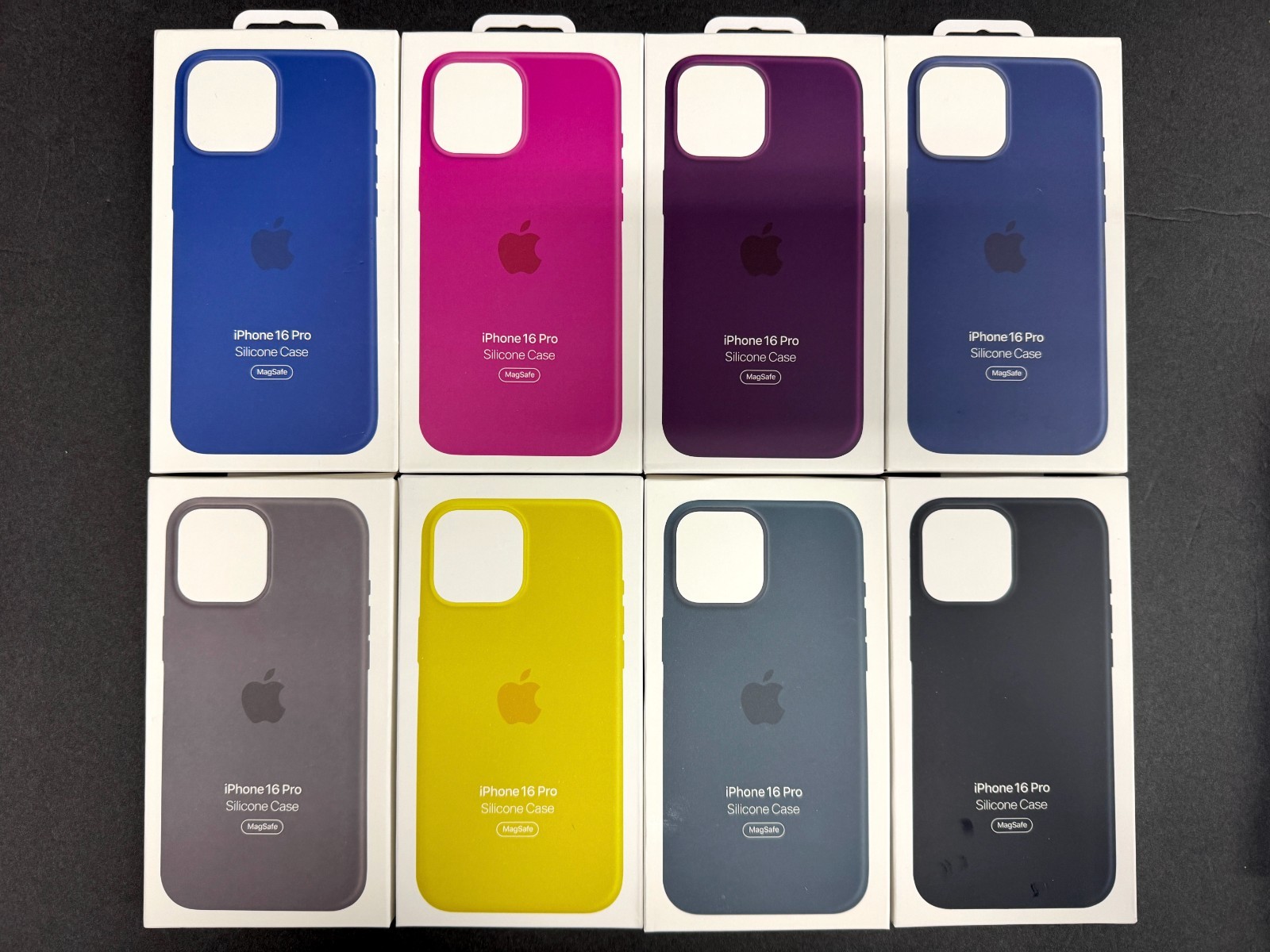 Genuine Apple Silicone Case w/ MagSafe iPhone 16 Pro Pop-Up MagSafe Animation