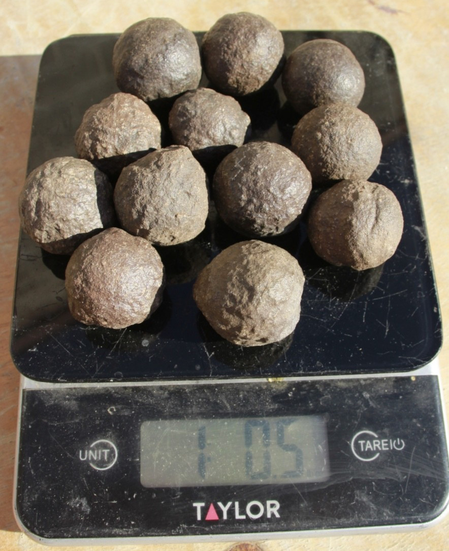 12 Moqui Marbles • Shaman Stones • 1 Pound