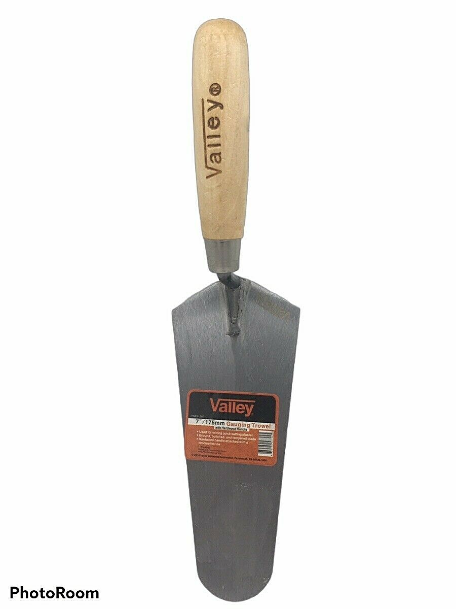 7” Gauging Trowel Hardwood Handle