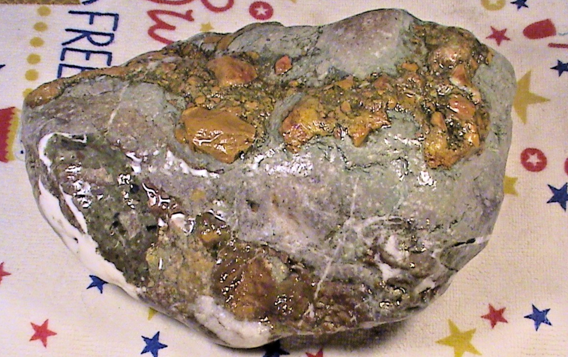 Dendritic Chalcedony Ocean Jasper Agate, Rough Lapidary Rock, 6 LBS, 15 OZ, R261