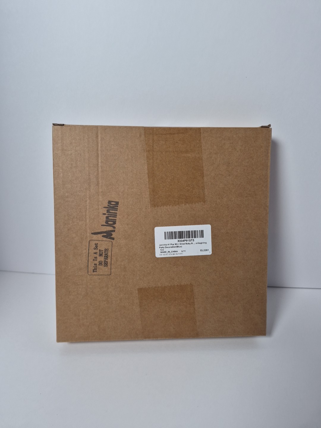 41pcs Mini Dried Baby Breath Flowers With Cards For Baby Shower Or Special...