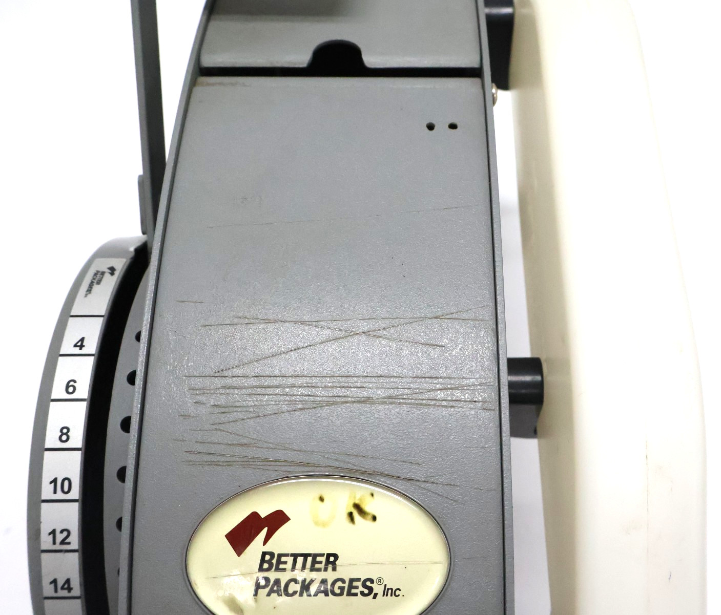 Better Pack 333 Plus Manual Water Activated Gummed Tape Dispenser READ