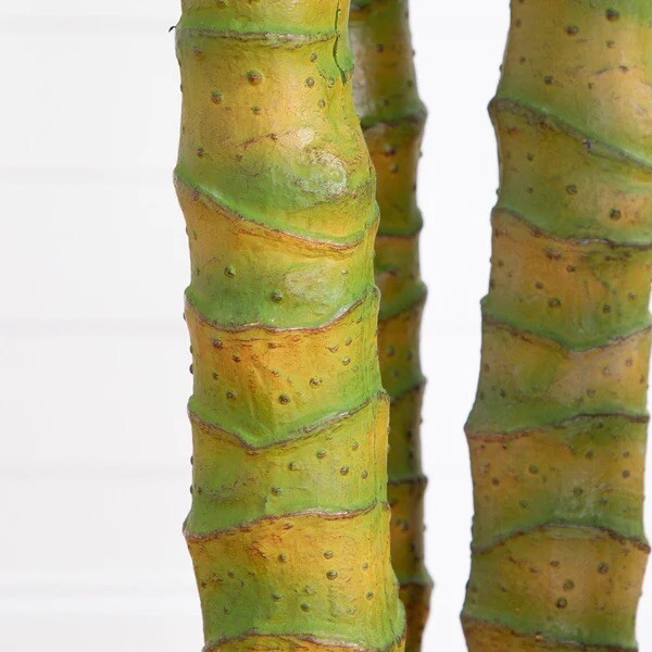 9.5’ Giant Five Stalk Artificial Areca Palm Tree Home Decor. Retail $499