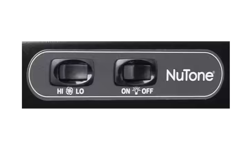 Broan-NuTone RL6200 Series 30" Ductless Under Cabinet Range Hood w/Light - Black