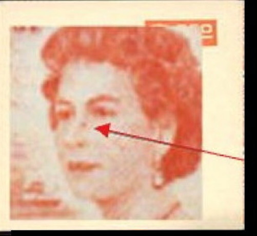 CENTENNIAL BKLTs # 60 **FRECKLE ON NOSE VARIETY + SCARCE LF/fl PANE MNH $75.00