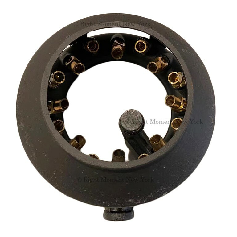 16 Tips Jet Volcano Burner with Central Pilot & Lid - Wok Range Parts 128,000BTU