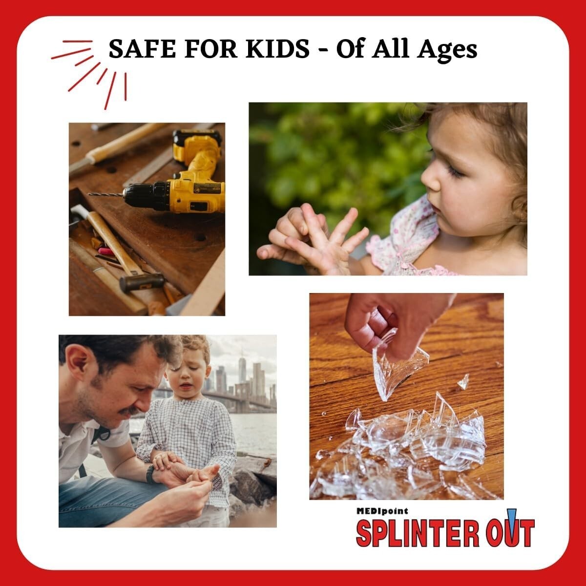 NEW Medipoint Splinter Out Remover - 20 PACK