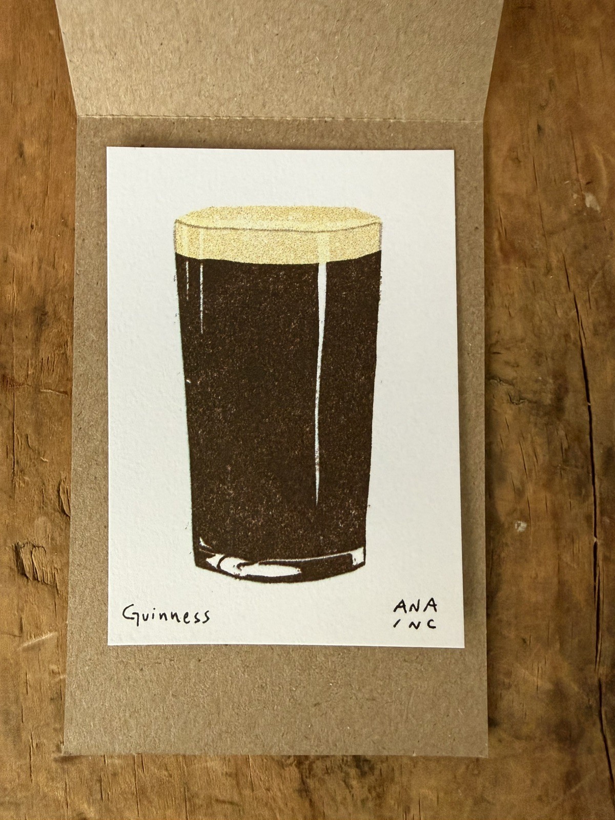 Anastasia Inciardi Mini Print NEW Guinness