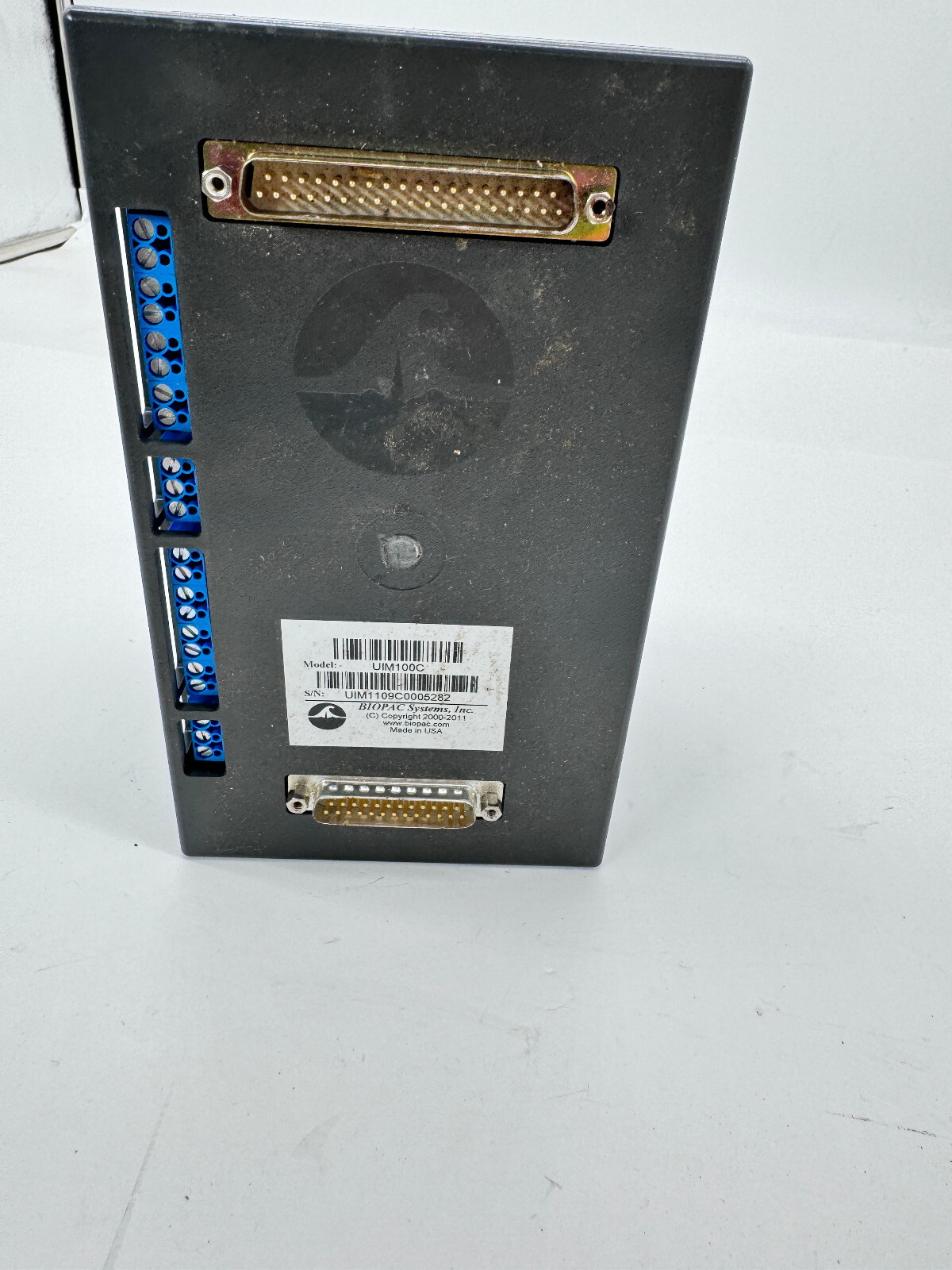 BIOPAC Equipment (2) DA100C (1) ECG100C (1) UIM100C (1) TSD160A used