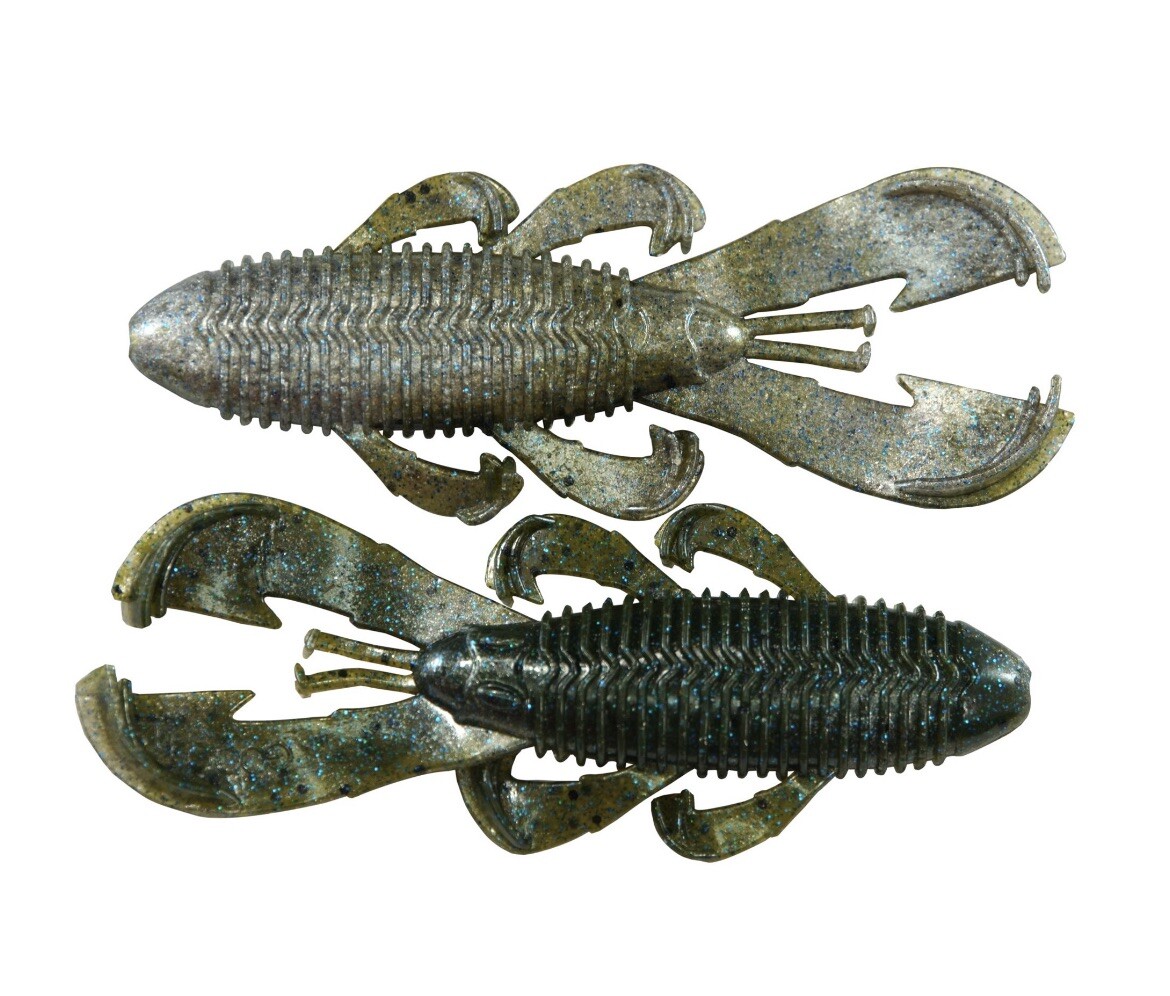 9-Pack GOOGAN BAITS JR GBB-33-NAT Bandito Bug Jr 3.3" Natural Color Fishing Lure