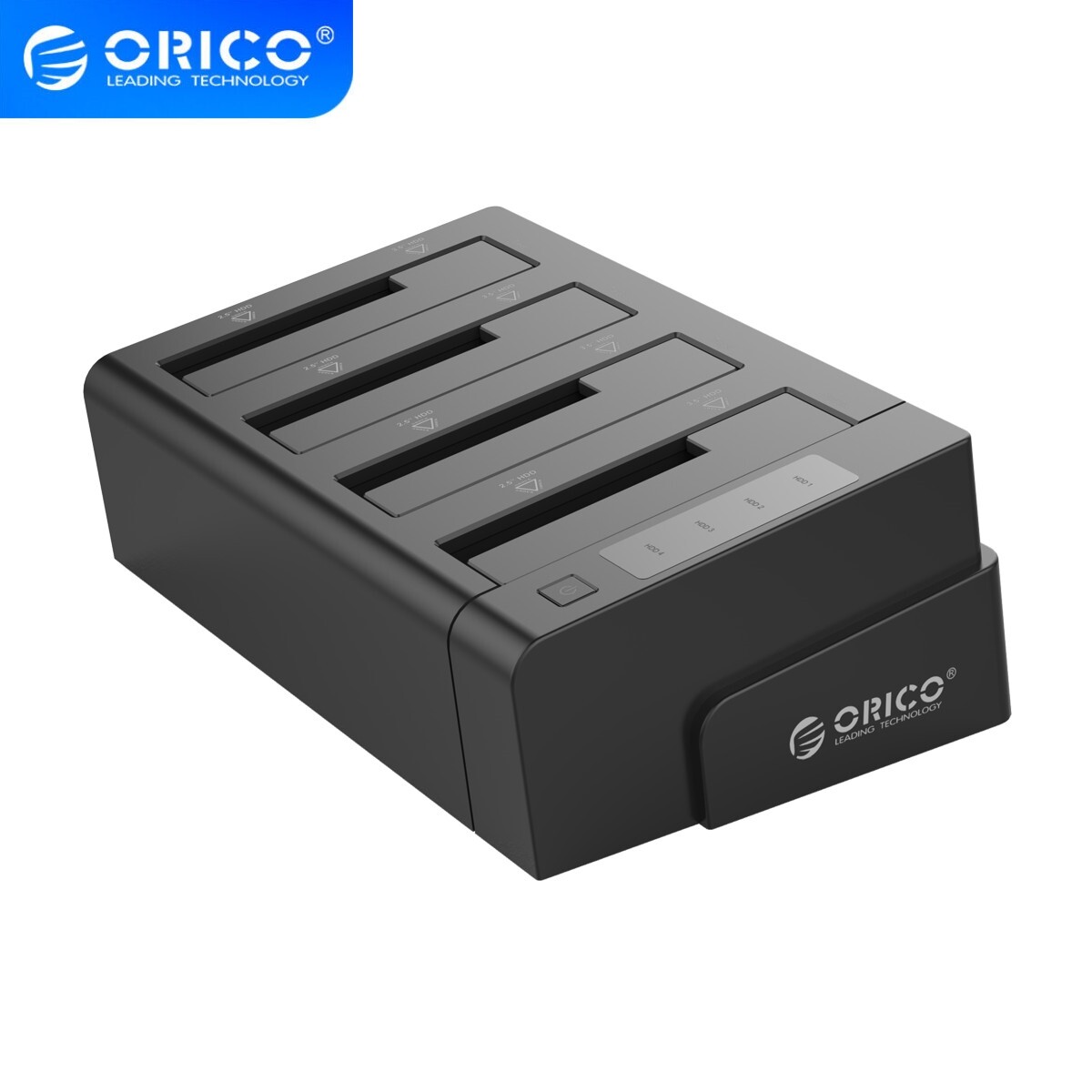 ORICO USB3.0 4 Bay Hard Drive Docking Station for 2.5/3.5 inch HDD SSD Off Clone