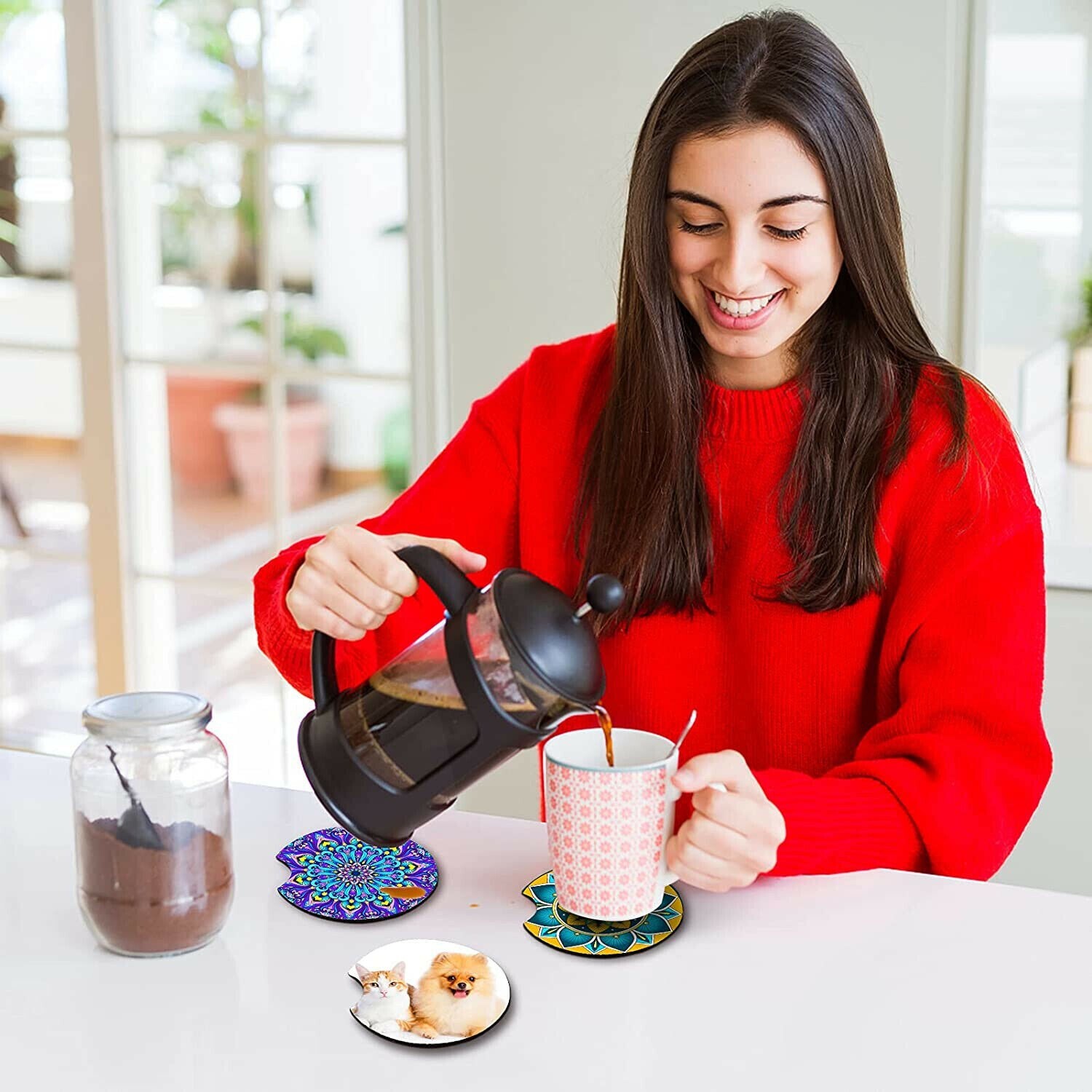 A-SUB Sublimation Paper 105g 8.5x11 100 Sheet for Any Inkjet Sublimation Printer