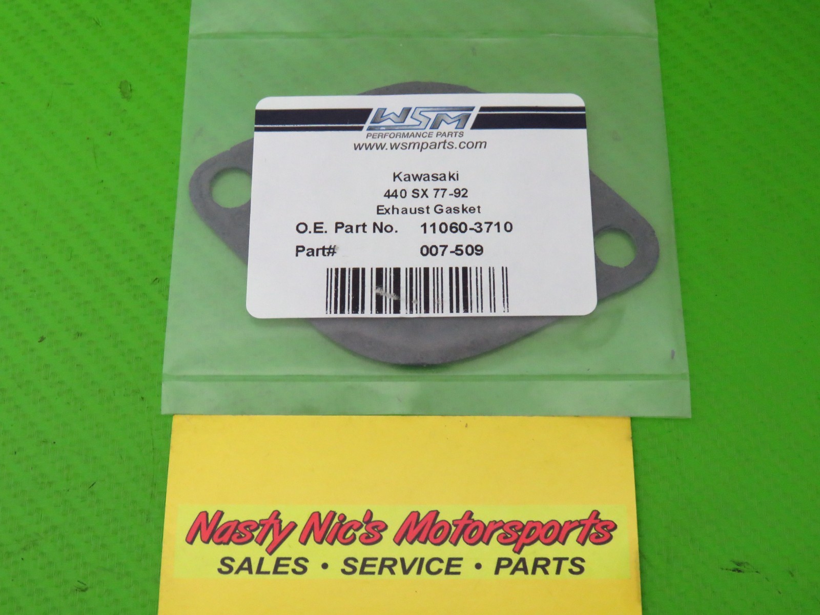 KAWASAKI JS440 JS 440 550 OEM QUALITY Exhaust Head Pipe Gasket Seal 18067-502