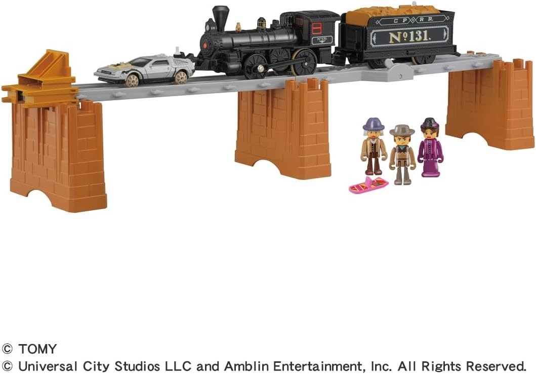Takara Tomy Plarail Back to the Future Part 3 Steam Locomotive No. 131 NEW