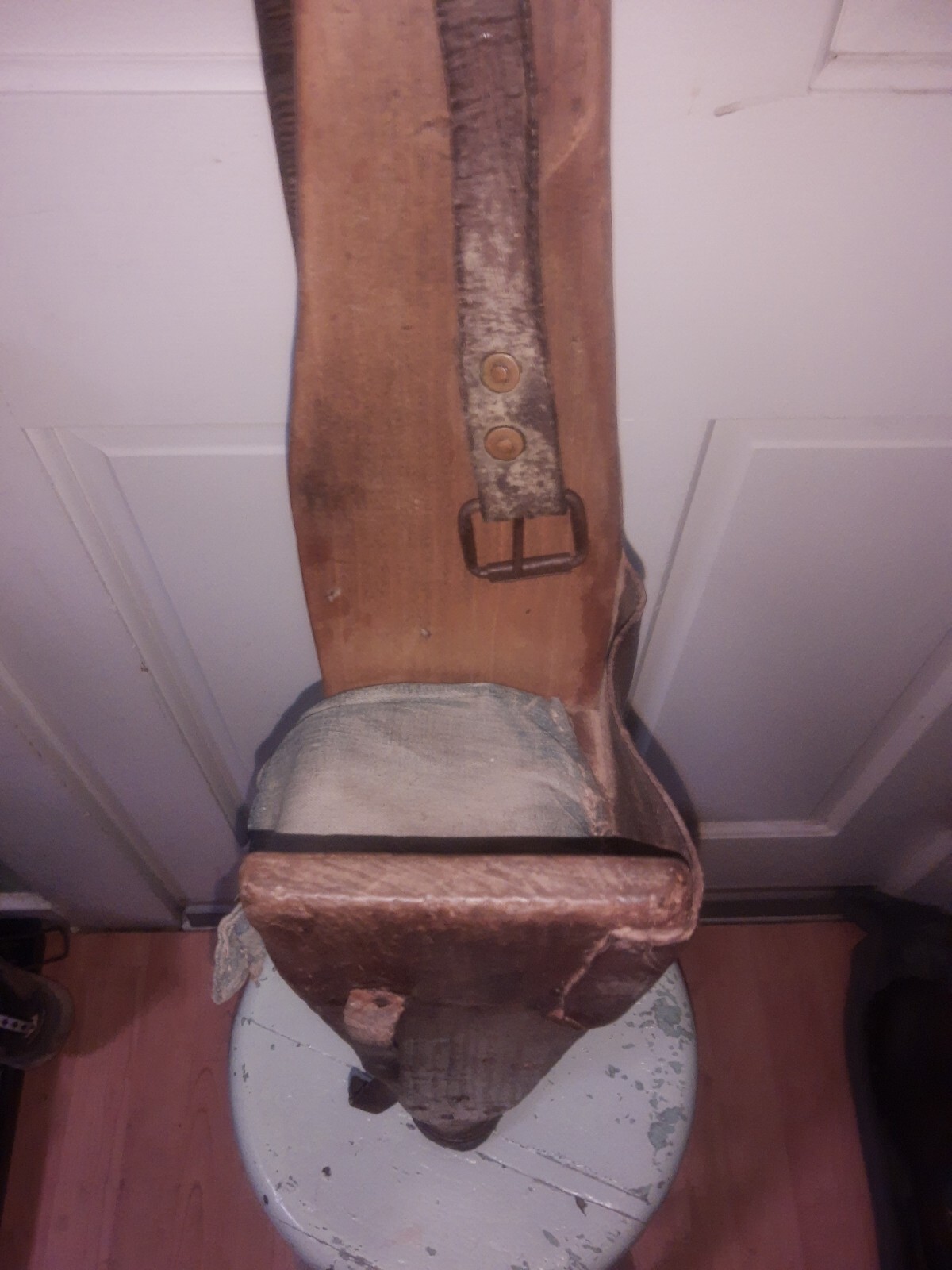 Antique Wooden Prosthetic Peg Leg Civil War Era 1860's Ky Find Kitsch Oddity Vtg