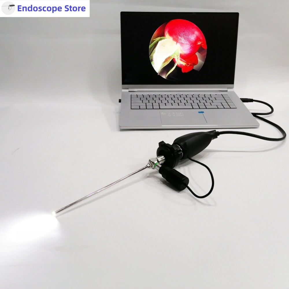 HD 1080P USB Endoscope Camera With LED Light Source ENT  Examination Veterinary