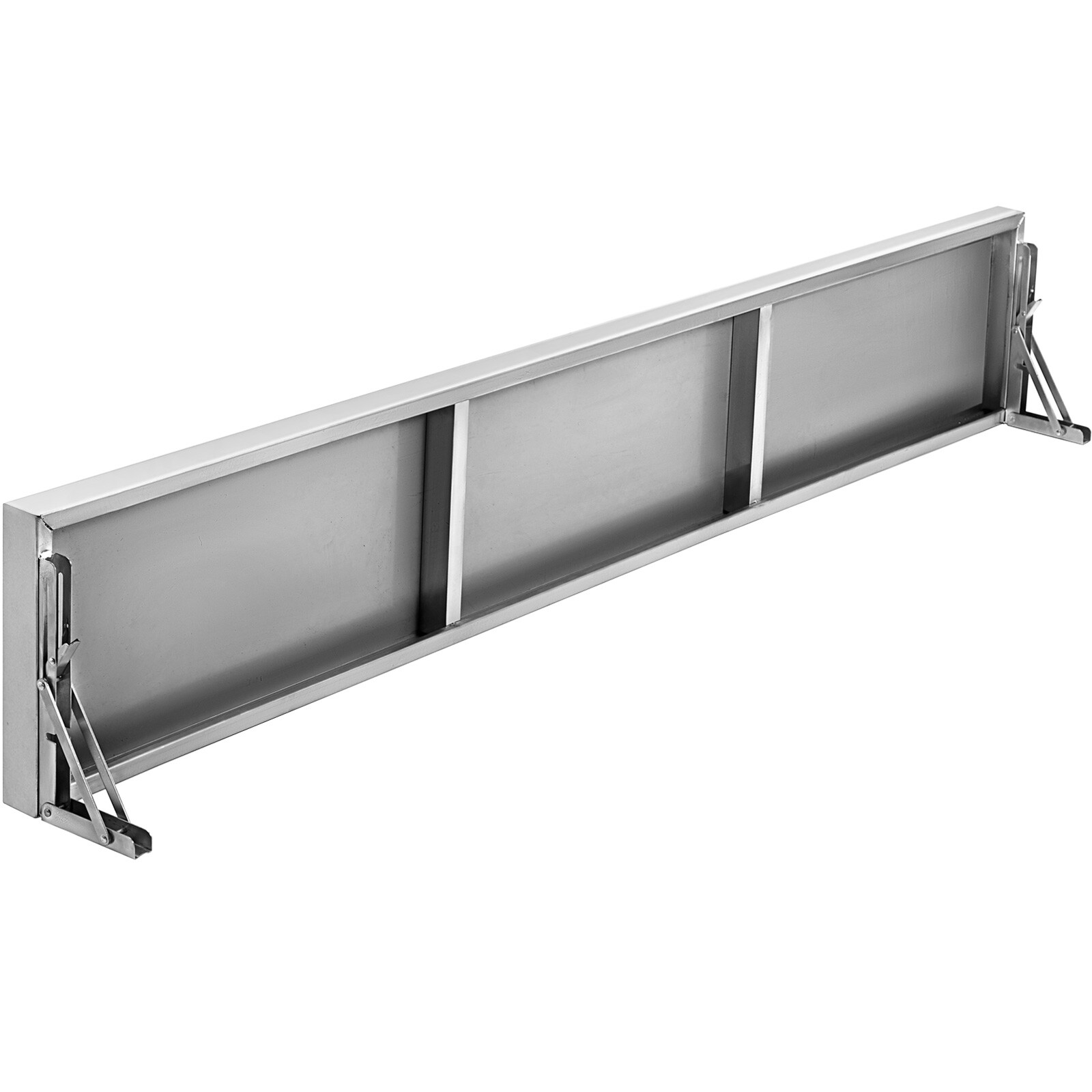 Concession Window Shelf 6ft Stainless Steel 660lbs Load for Food Trailer Window