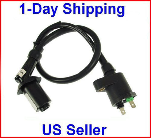 Top quality Ignition Coil 50/150cc GY6 Spark Plug Wire Scooter Moped ATV Go Kart