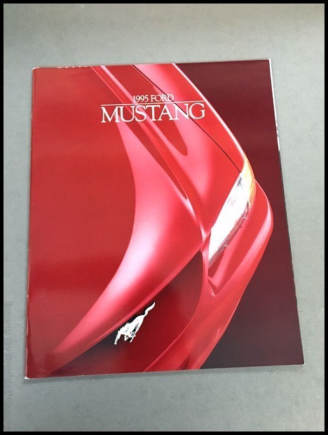 1995 Ford Mustang and GT 24-page Original Car Sales Brochure