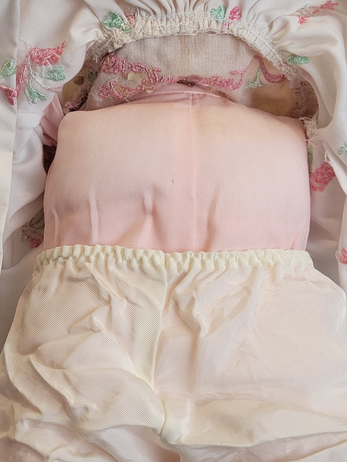 Vtg Madame Alexander Huggable Huggums Baby Doll 70s 75th Anniv Sleepy Eyes