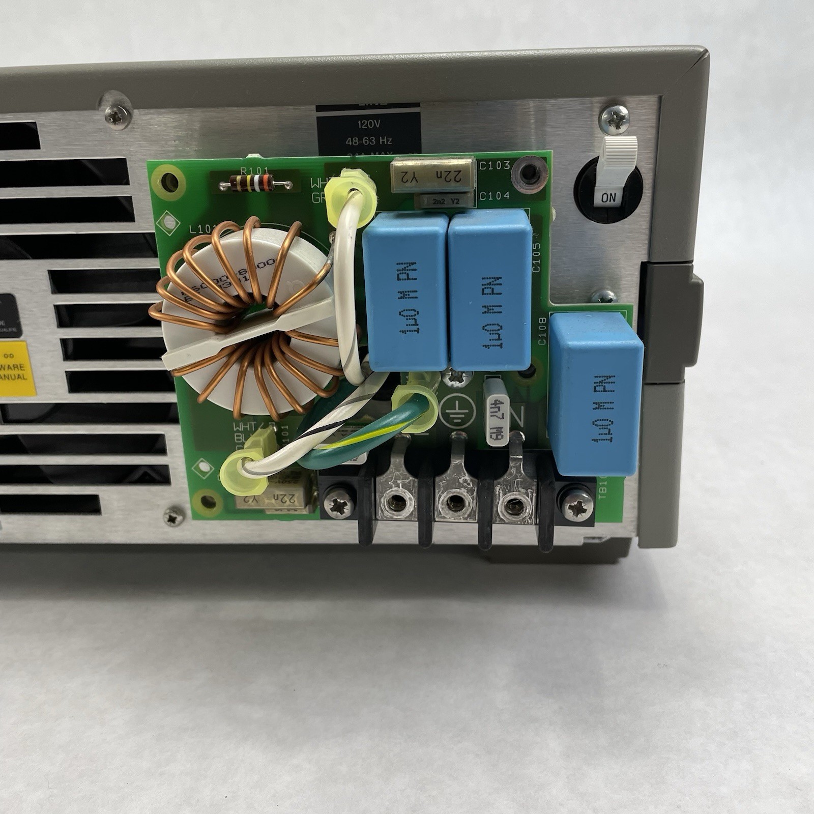 HP Agilent 6010A DC Power Supply 0-20V/0-120A 1000W Untested