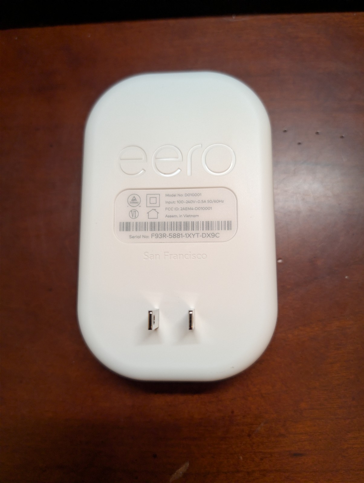 Amazon EERO Beacon Dual-Band Wi-Fi 5 Mesh Extender - D010001 - ✅ TESTED ✅