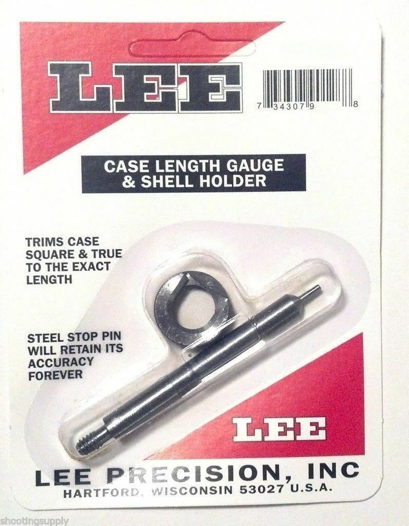 Lee Case Length Gauge & Shell Holder 30 Carbine M1 #90135