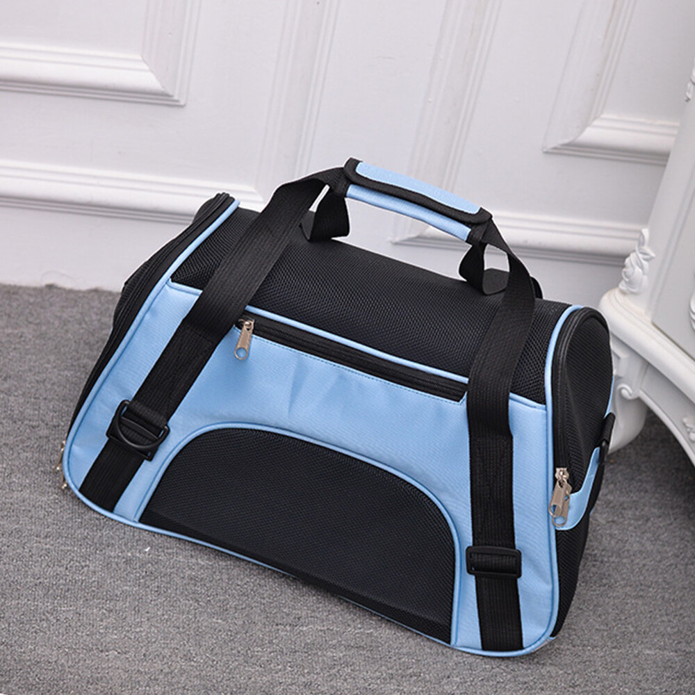 Pet Cat Carrier Hand Bag Soft Sided Breathable Travel Nylon Tote Case S M L