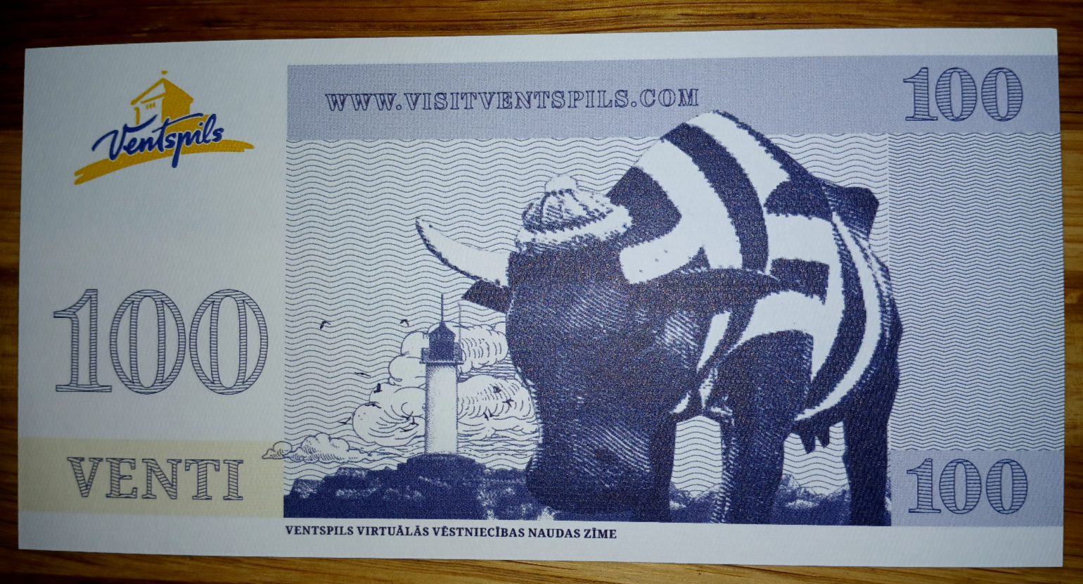 Venti 2011 banknotes Ventspils Latvia 6 pcs in lot