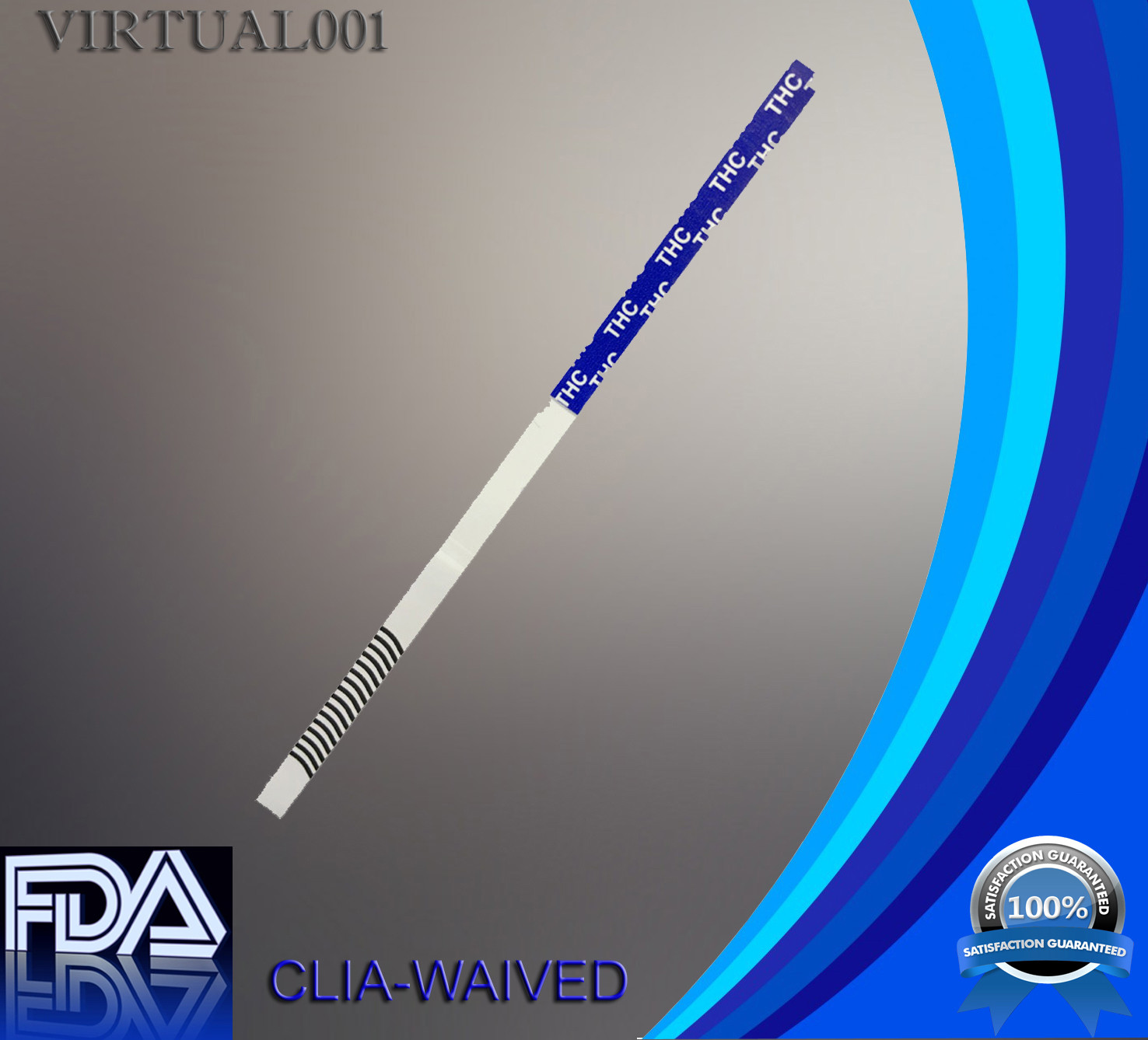 25 Pack Marijuana THC Weed Urine Drug Test Strips - Free Shipping