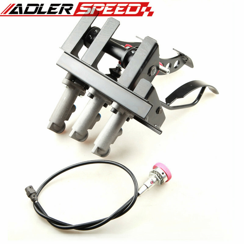 ADLERSPEED High Quality Racing Hydraulic Clutch Brake Bias Pedal Box Assembly