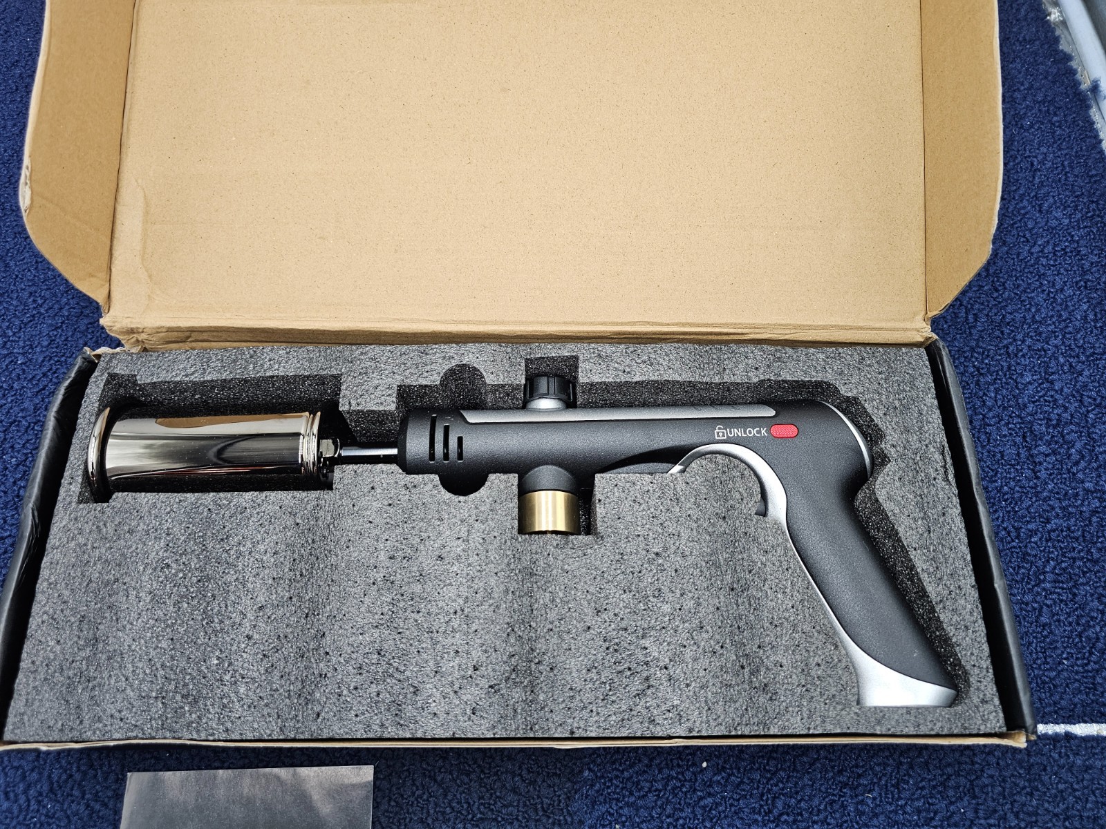 MT-920 Propane Torch Max Power Button & Safety Lock For Kitchen Cooking