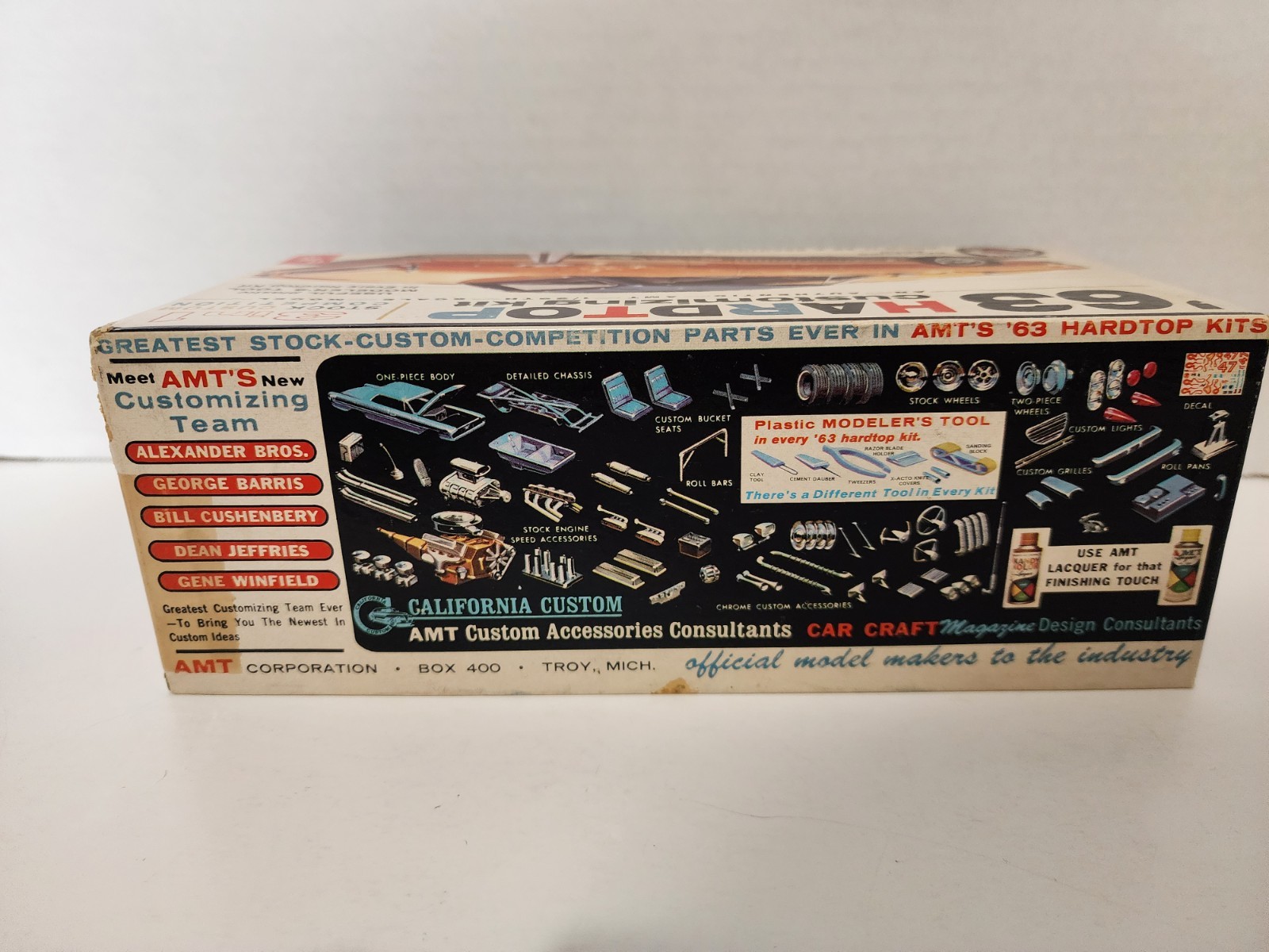 AMT 1963 PONTIAC TEMPEST. Original Stock Wheelbase