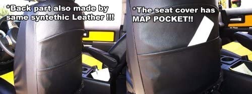 IGGEE CUSTOM SEAT COVERS FOR BMW Z4 2003-2008 BLACK FULL SET