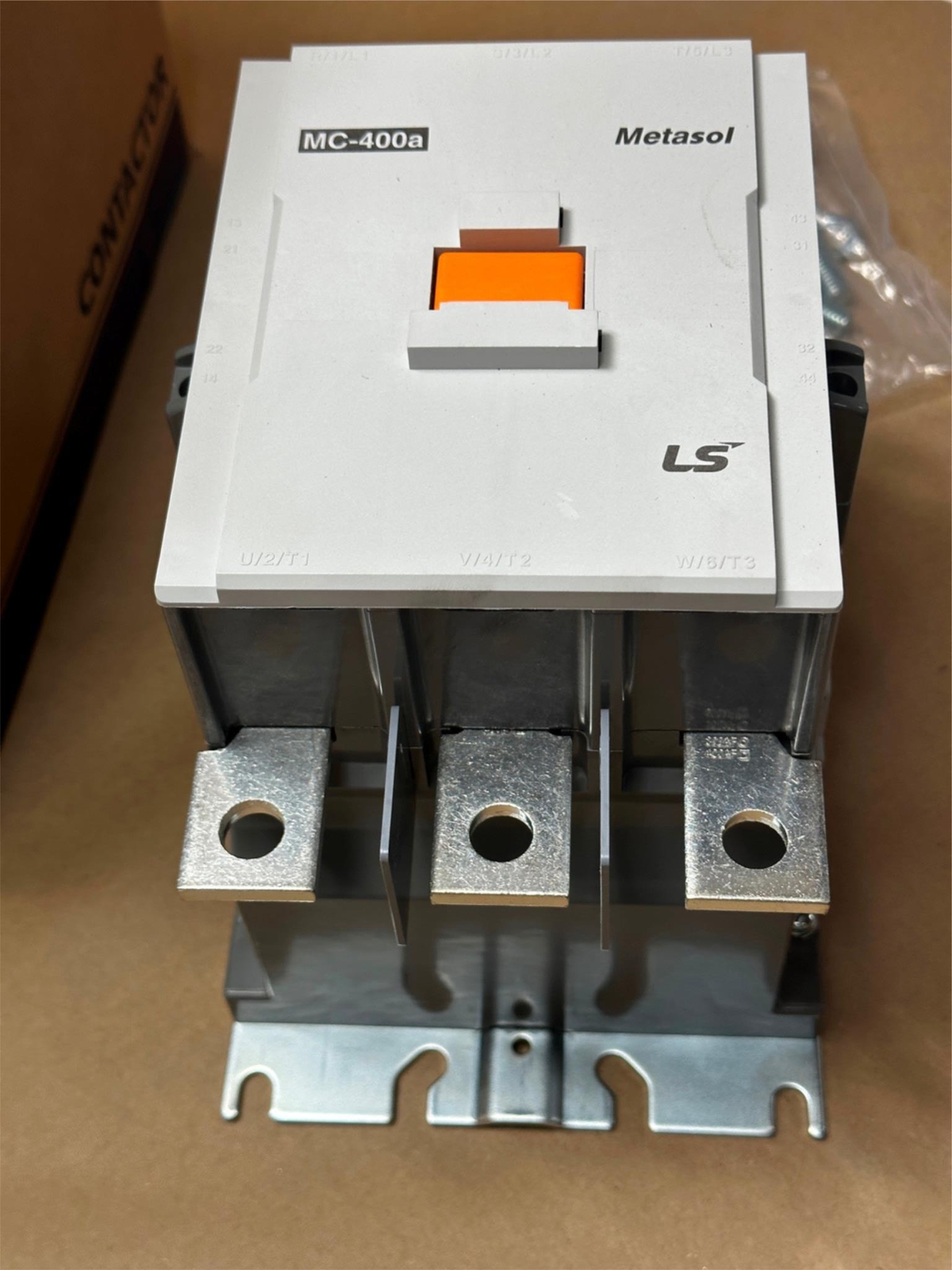 Metasol MC-400A 400A AC Contactor 3P Screw Type 100-240VAC 100-220VDC 2A2B