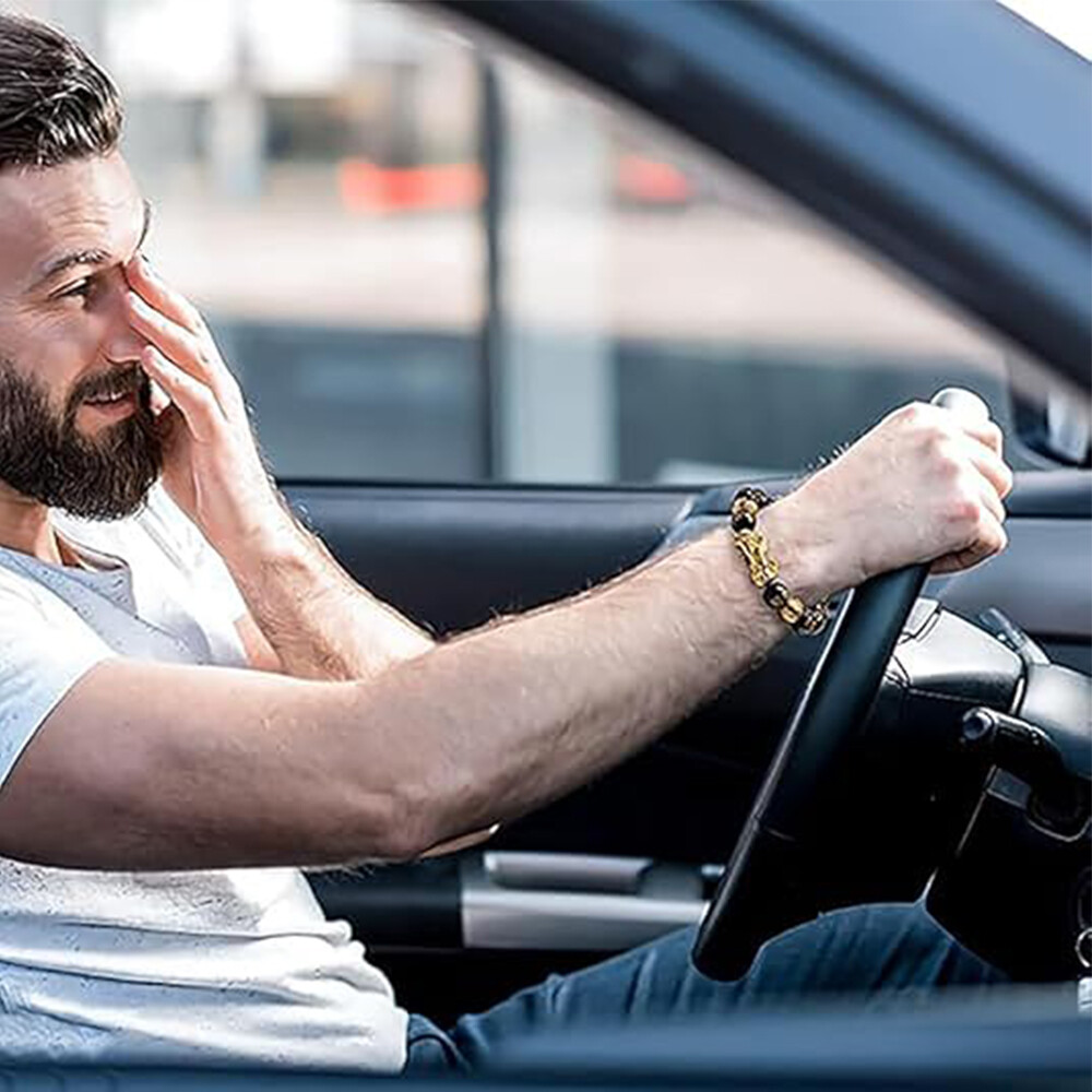 Feng Shui Black Obsidian Beads Pixiu Bracelet Attract Wealth Good Luck Jewelry