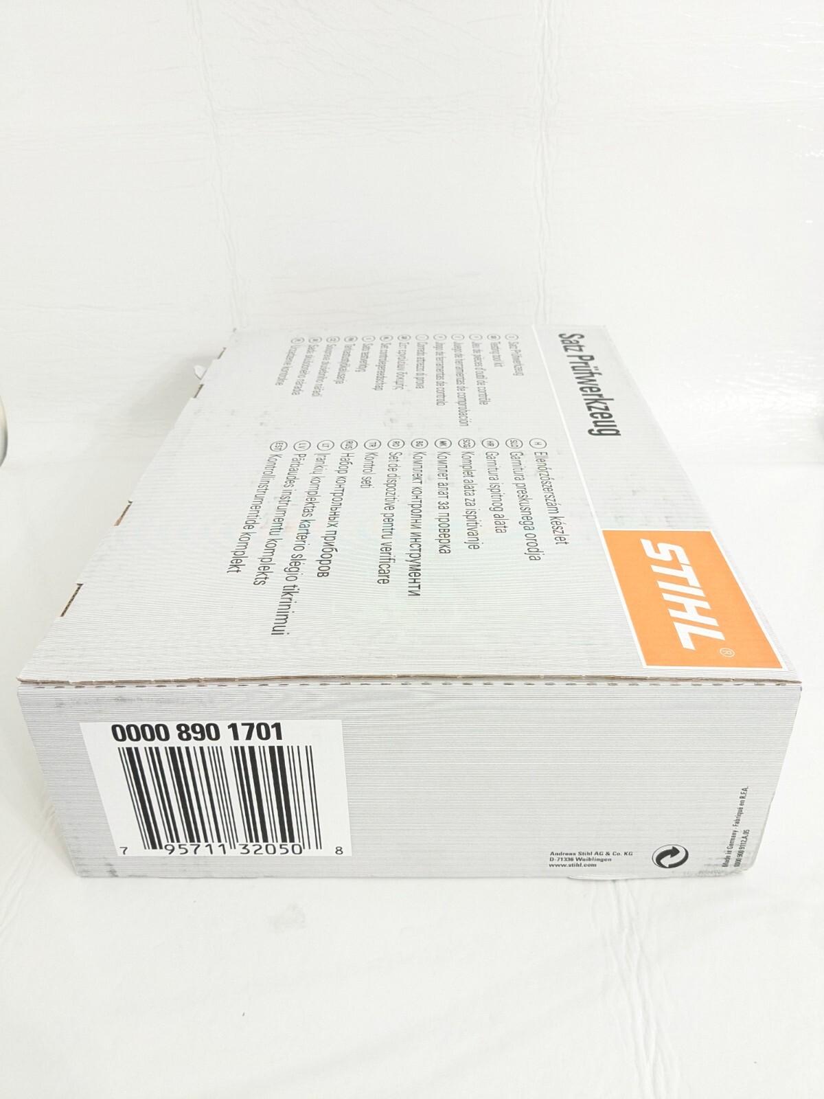 GENUINE OEM Stihl Pressure & Vacuum Tester Tool kit Part Number 0000 890 1701