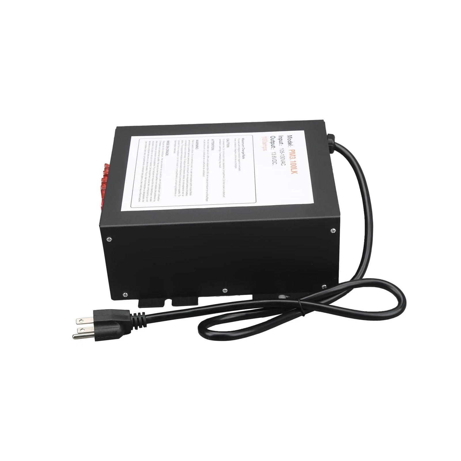 NEW RV Power Converter PM3‑100LK, 110V AC to 12V DC, 100A Charger