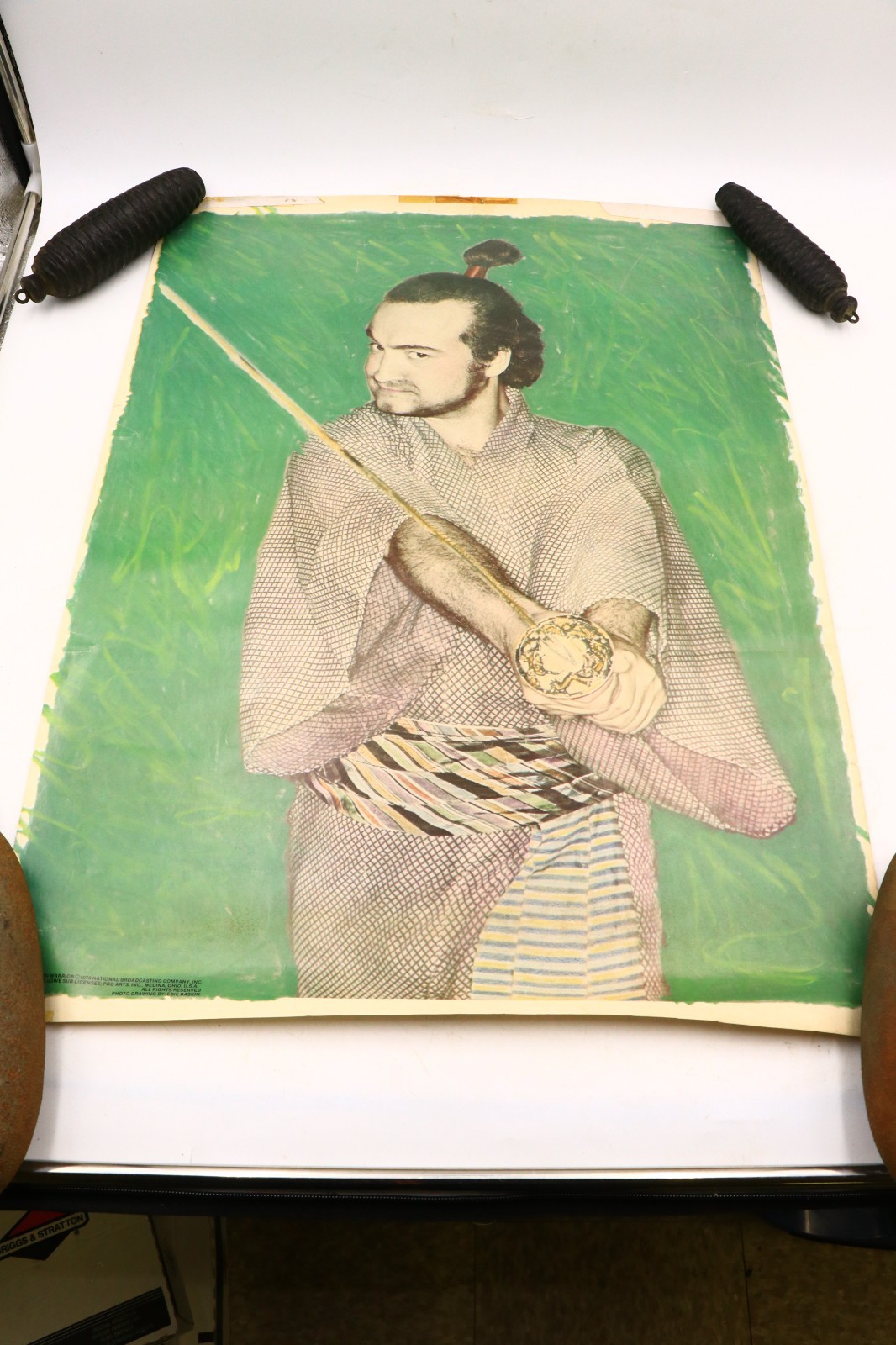 Original Vintage Poster~John Belushi SAMURAI WARRIOR Saturday Night Live 1978