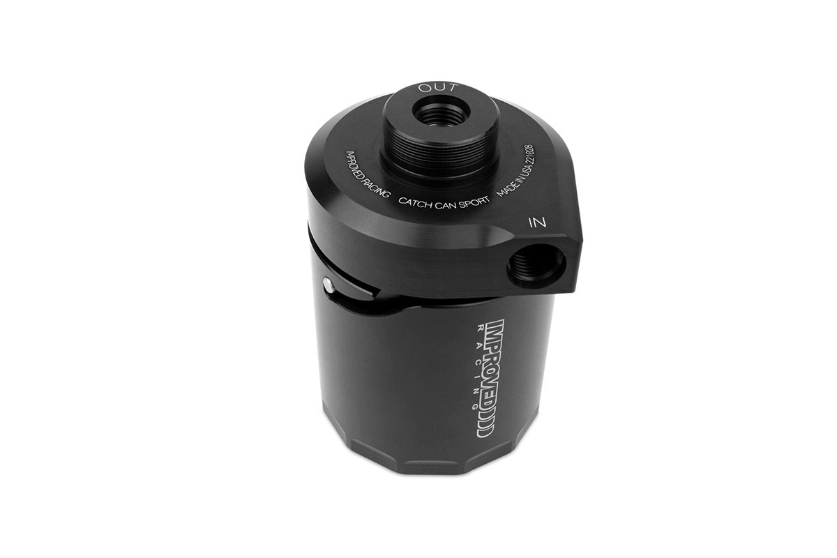 CCS High Efficiency, Quick Release Oil Catch Can, 3.5 fl oz