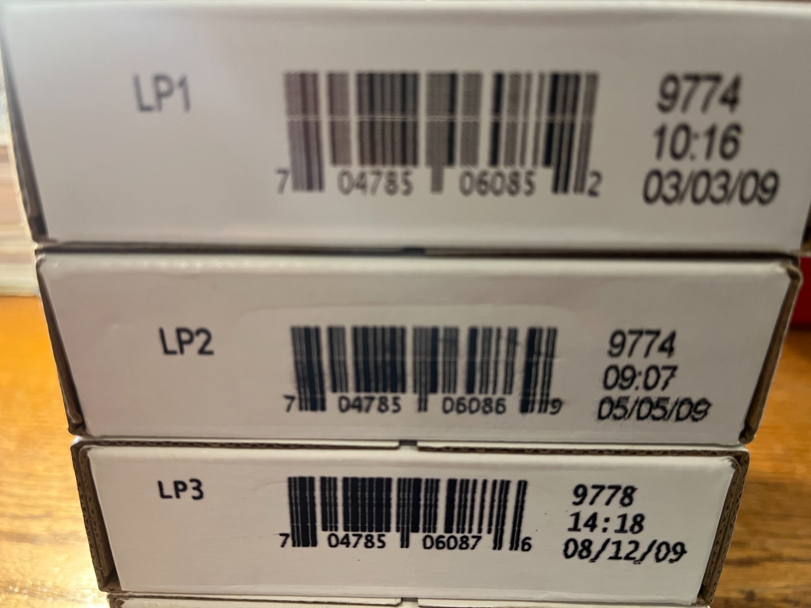 2009 2010 LINCOLN CENT OGP SEALED (5) BOX P+D 10 ROLL LP1 LP2 LP3 LP4 LP5