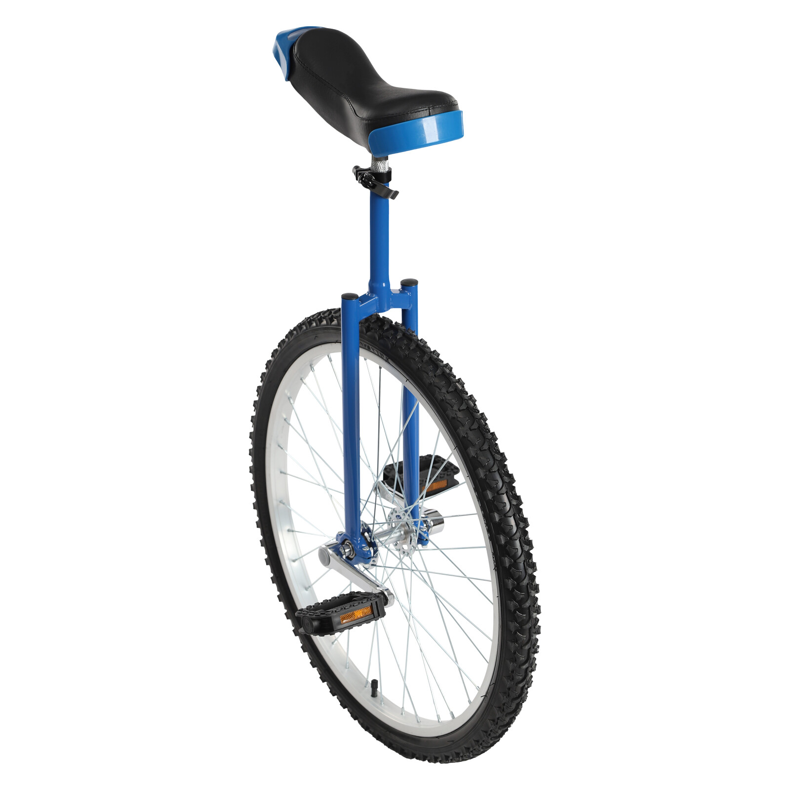 Unicycle with Excellent Steel Frame Leakproof Tire Adjustable Height for Outdoor