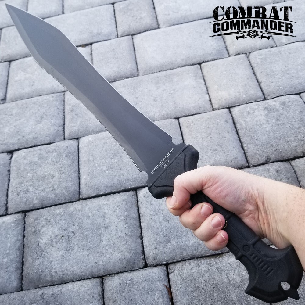 Combat Commander Gladiator Sword with Sheath | Full Tang | 24" Overall