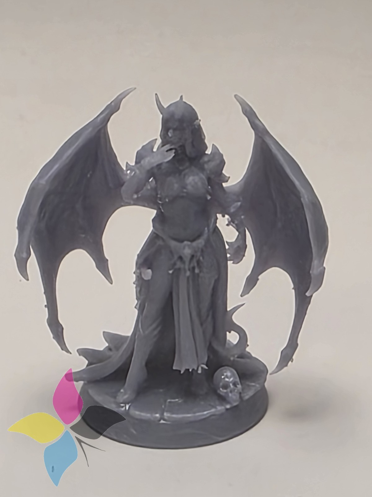 Succubus 01 Resin Miniature 3D Printed D&D Tabletop RPG Figure