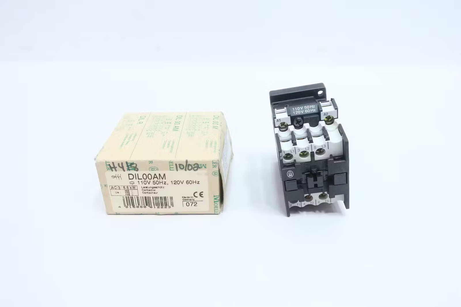Moeller DIL00AM Contactor 20a 110-120v-ac